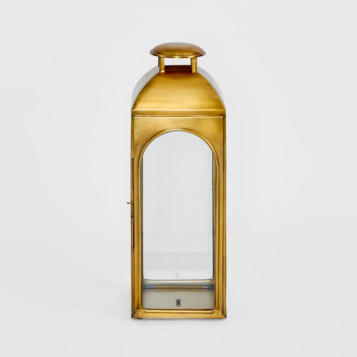 Coachhouse Lantern Large Brass - Outdoor