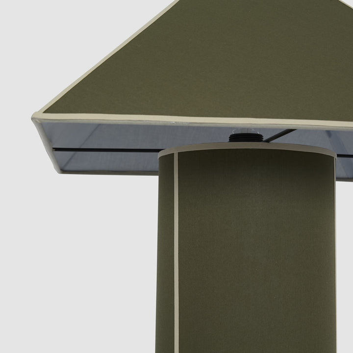 Gable Table Lamp Hunter Green