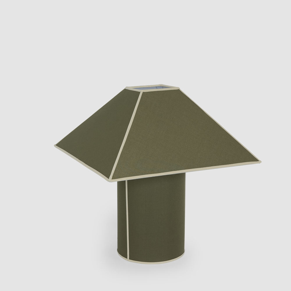 Gable Table Lamp Hunter Green