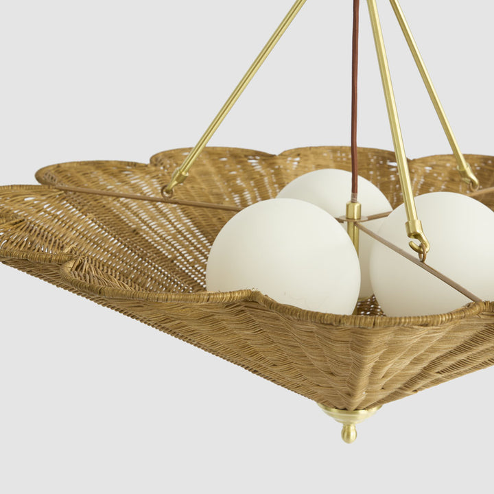 Scarborough Rattan Ceiling Pendant