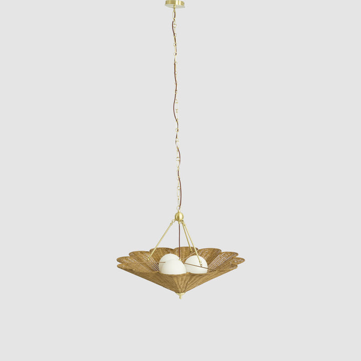 Scarborough Rattan Ceiling Pendant