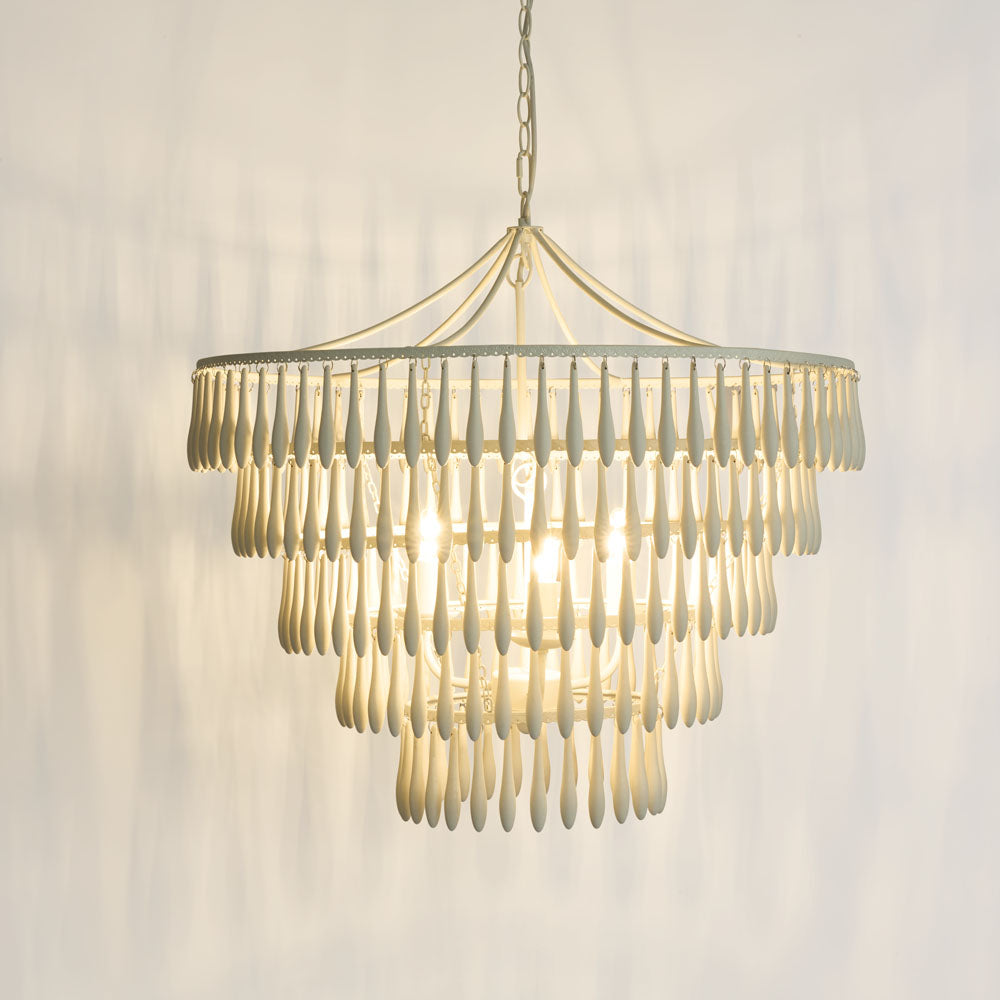 Raindrop ChandelierWhite