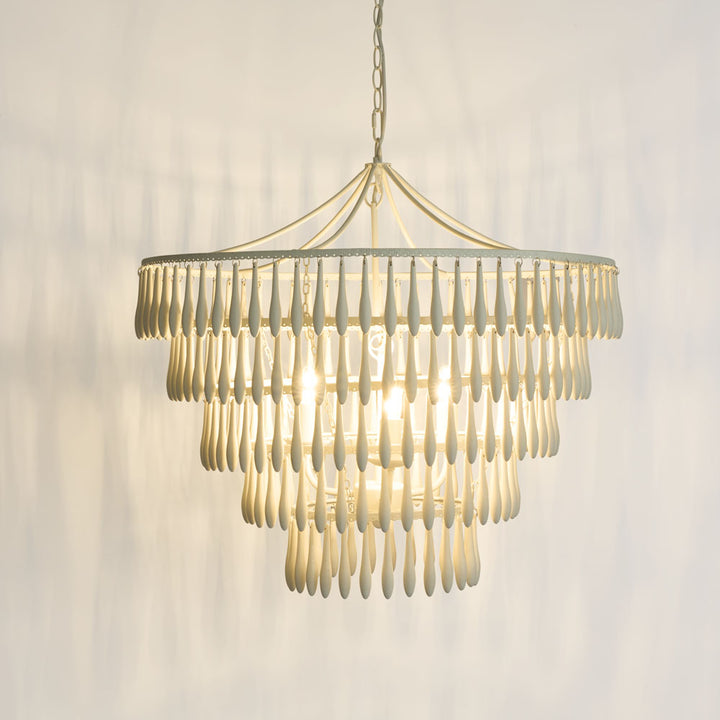 Raindrop ChandelierWhite
