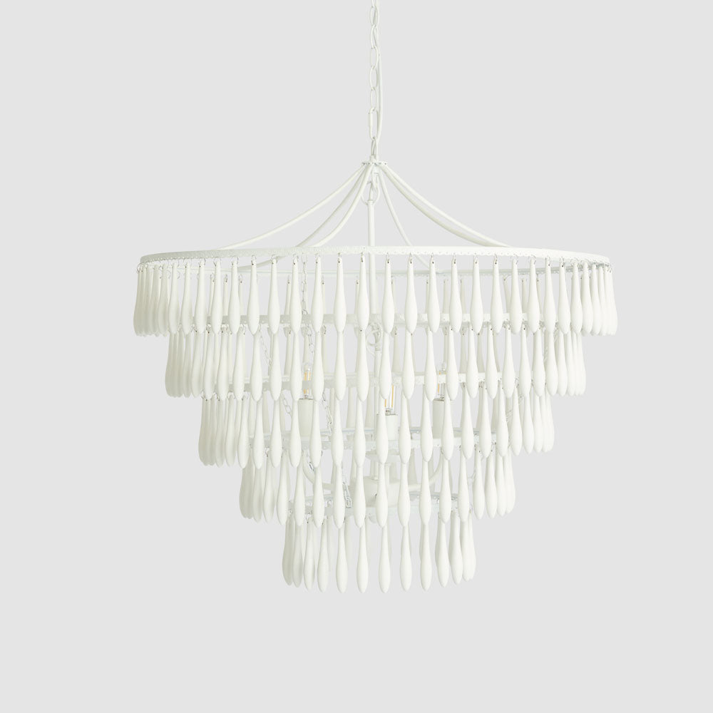 Raindrop ChandelierWhite