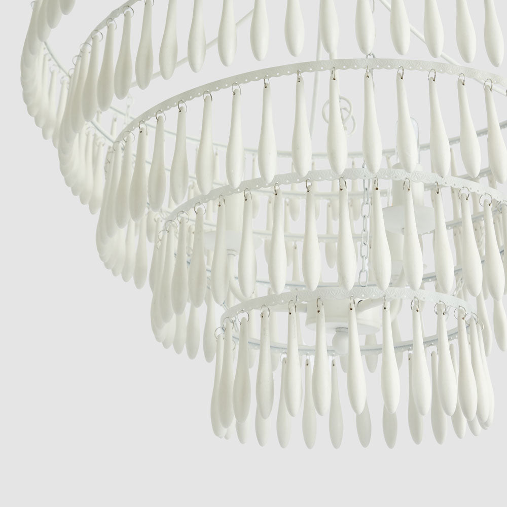 Raindrop ChandelierWhite