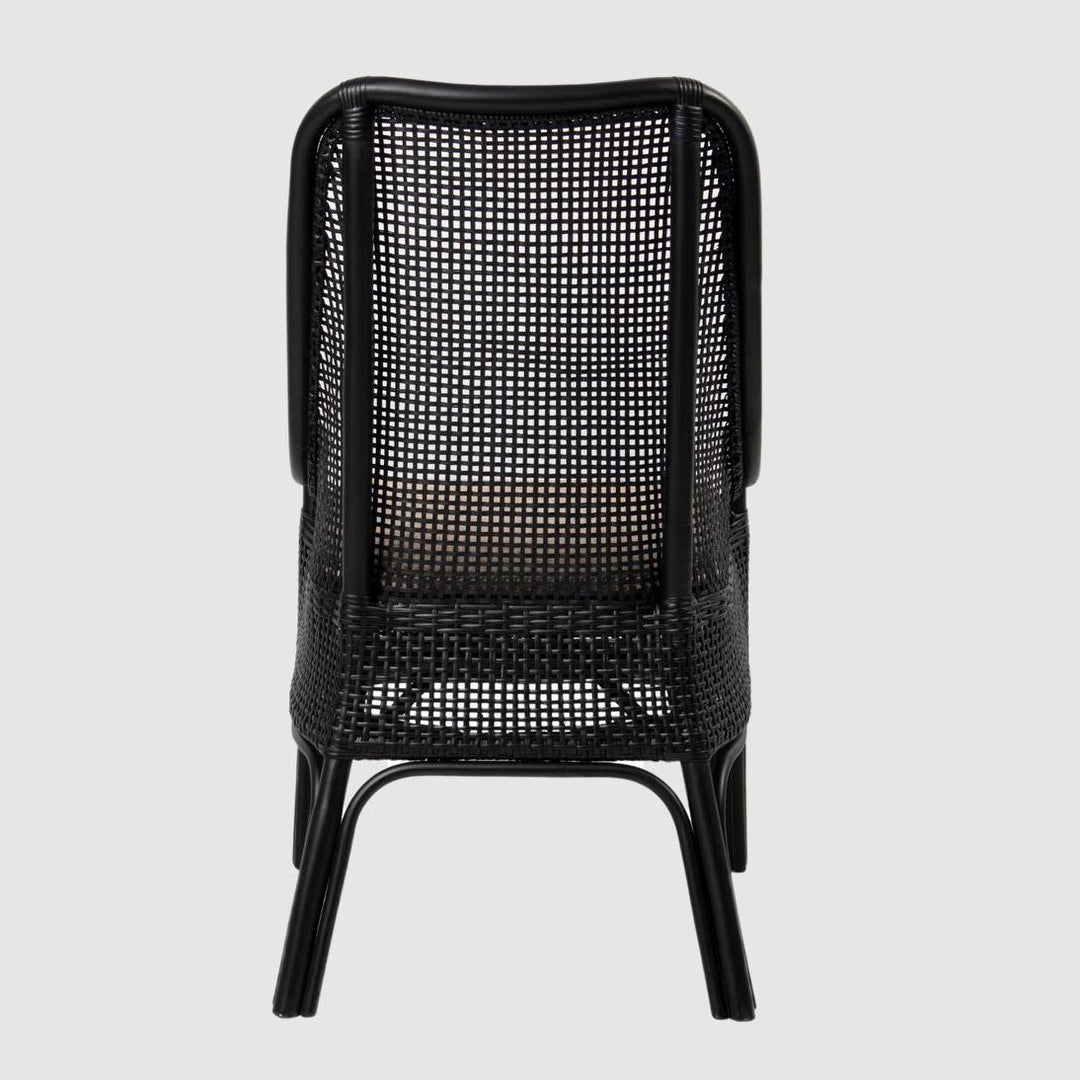 Victoria Hamptons Dining Chair Black