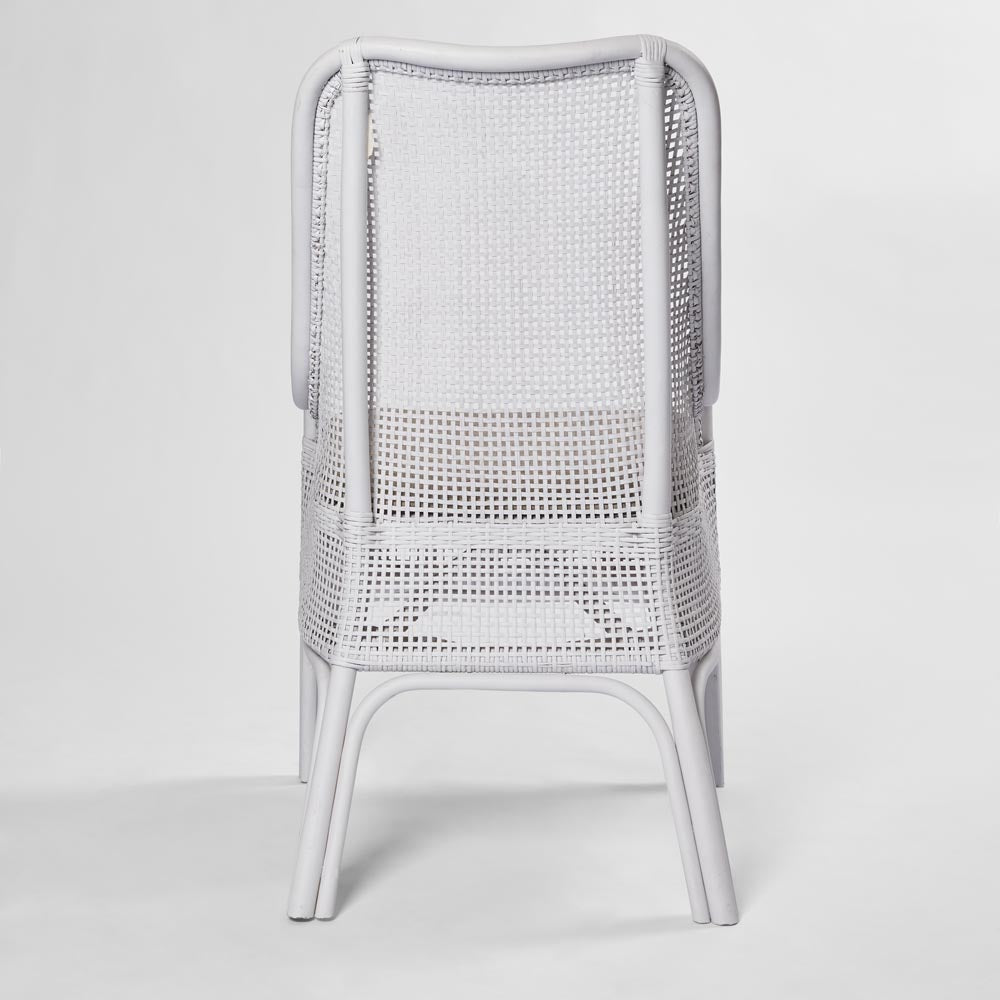 Victoria Hamptons Dining Chair White