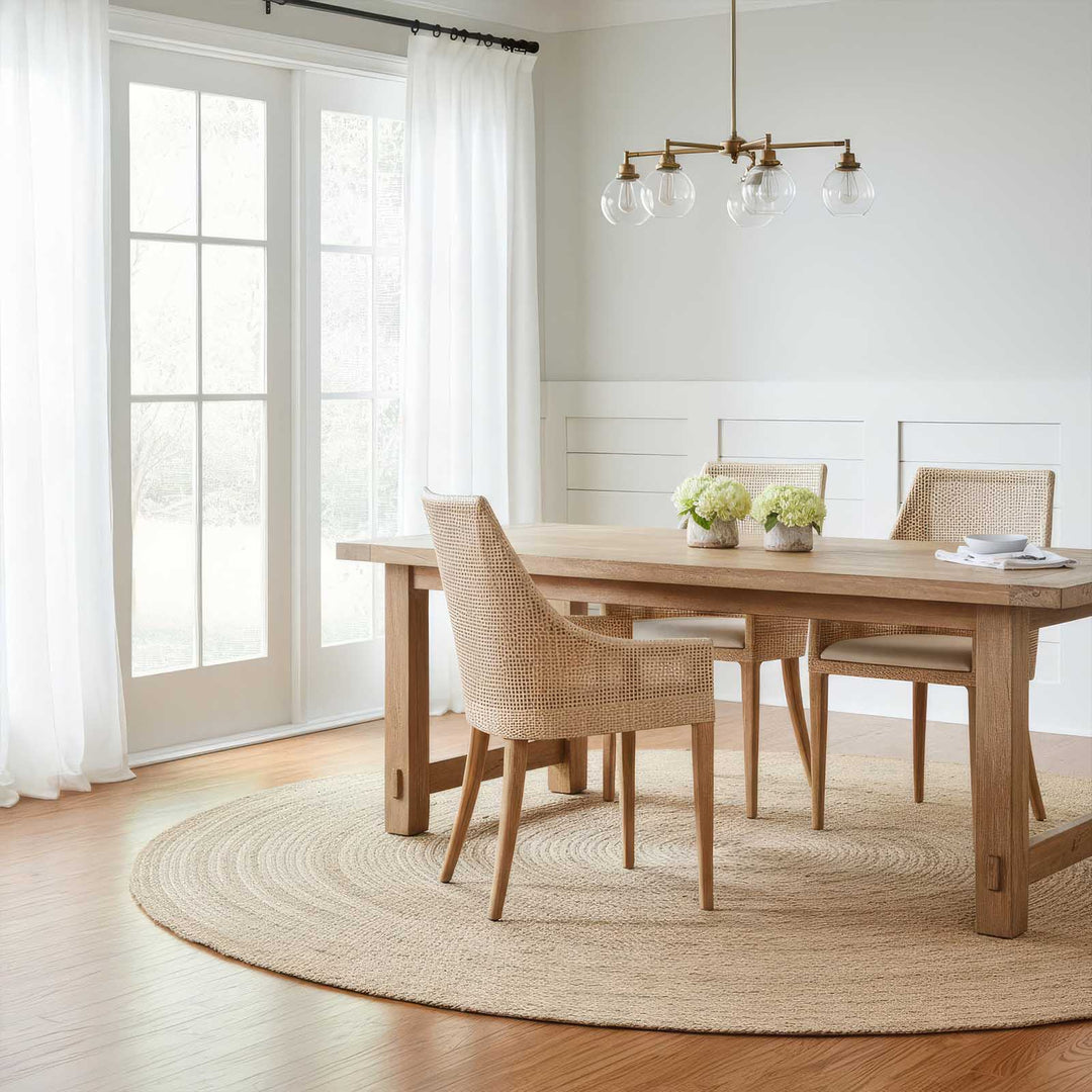 Charlotte Rattan Dining Chair