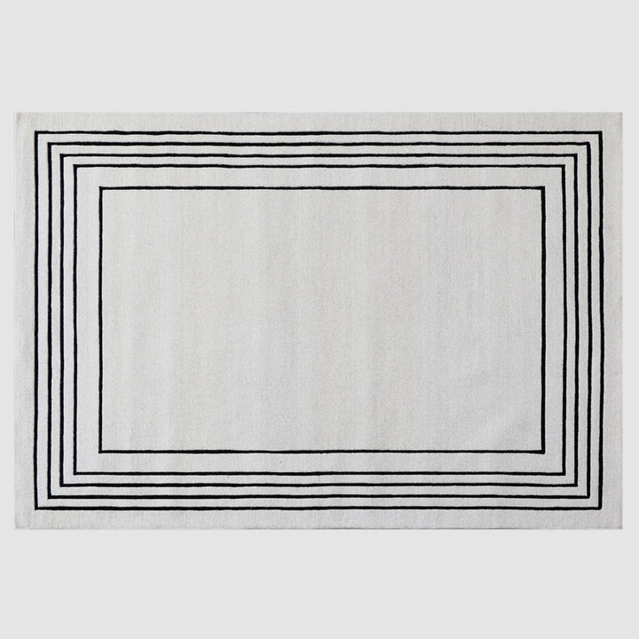 Easton Bay Hand-Tufted 100% Wool Rug Ivory