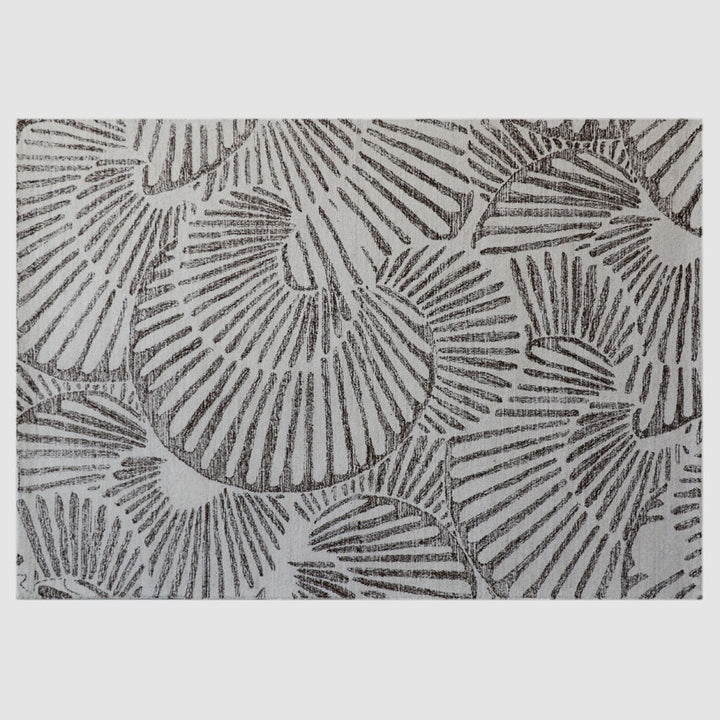 Paradise Hand-Tufted Wool Rug Ivory & Brown