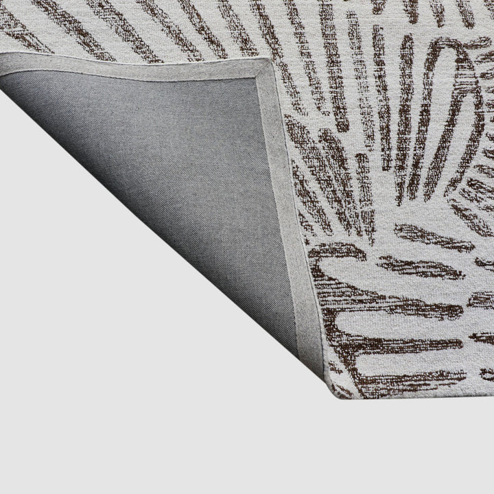 Paradise Hand-Tufted Wool Rug Ivory & Brown