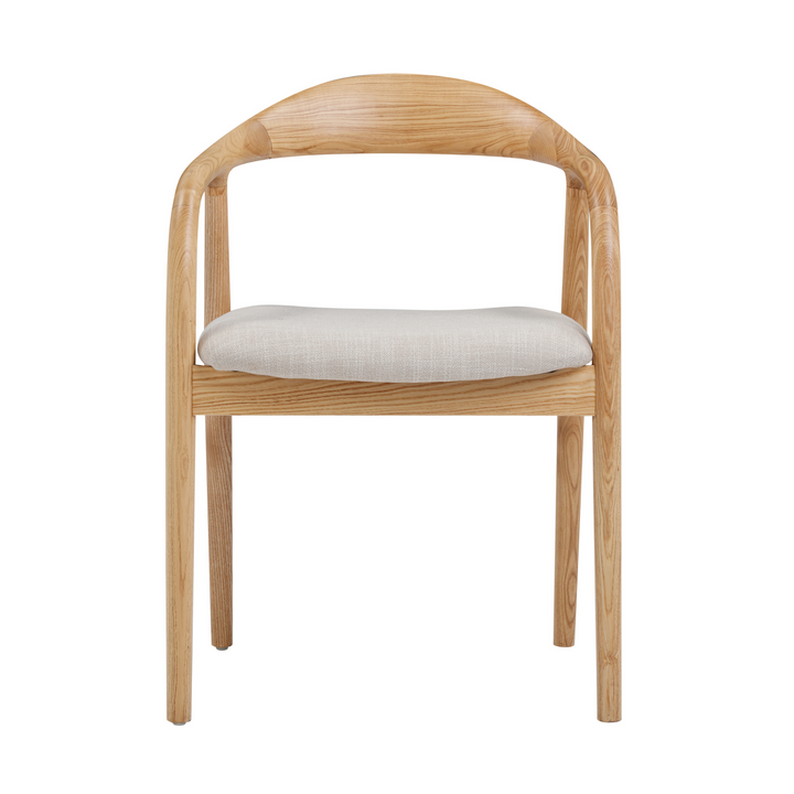 Mason Dining Chair Ash Natural Fabric