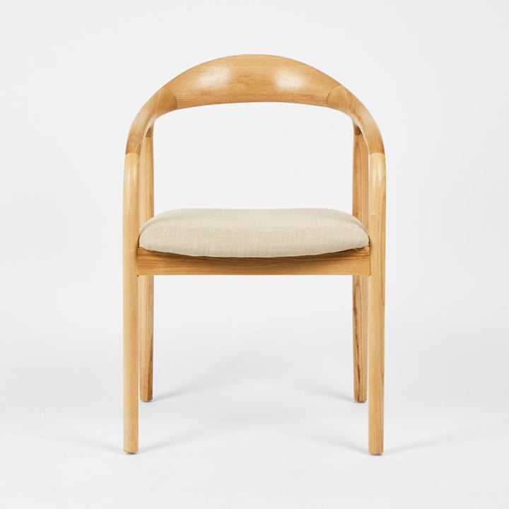 Mason Dining Chair Ash Natural Fabric