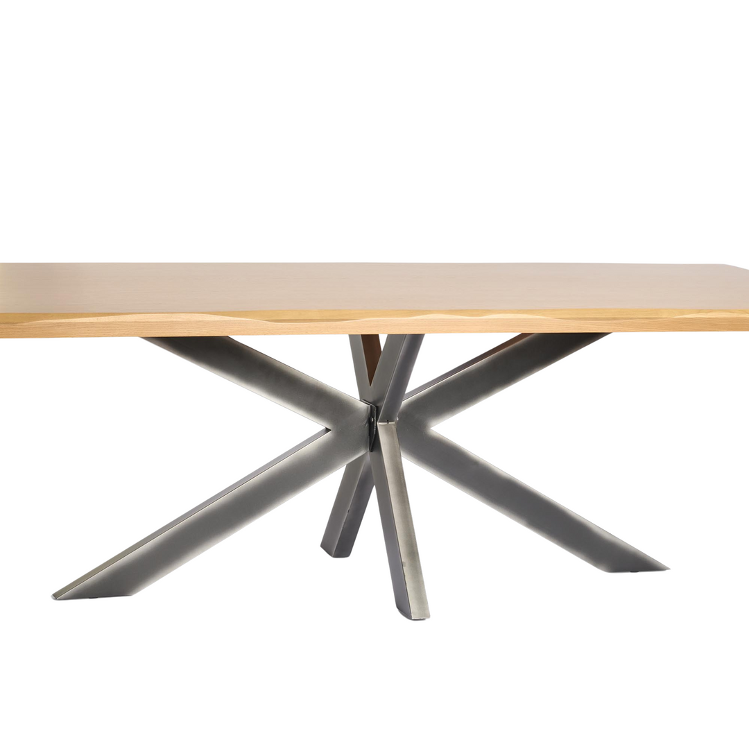 Wainscott Dining Table Brushed Ash 240cm