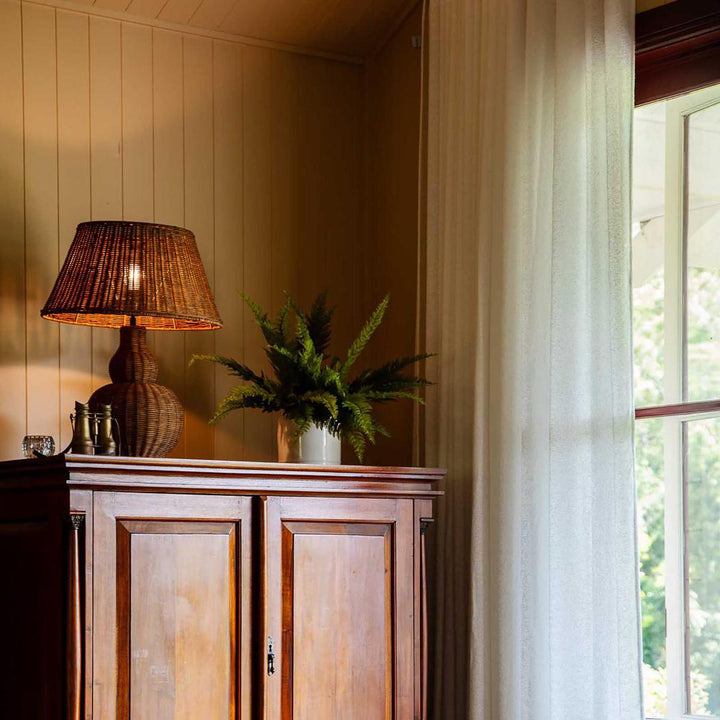Long Island Rattan Table Lamp
