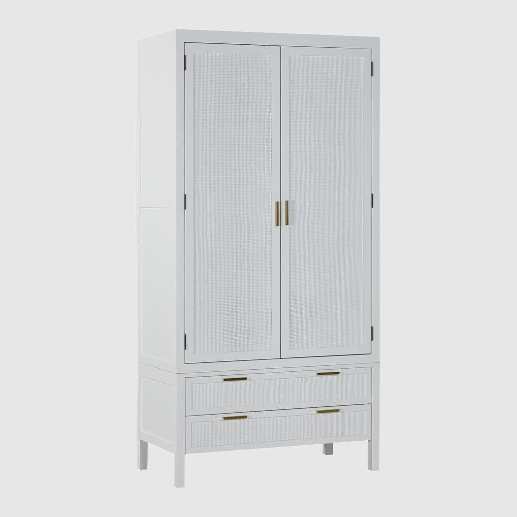 Santorini Wardrobe in White