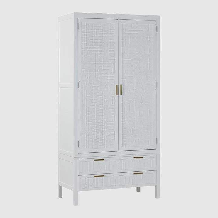 Santorini Wardrobe in White