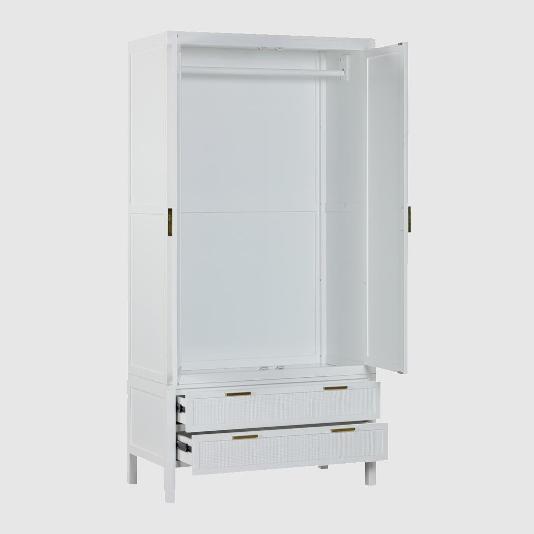 Santorini Wardrobe in White