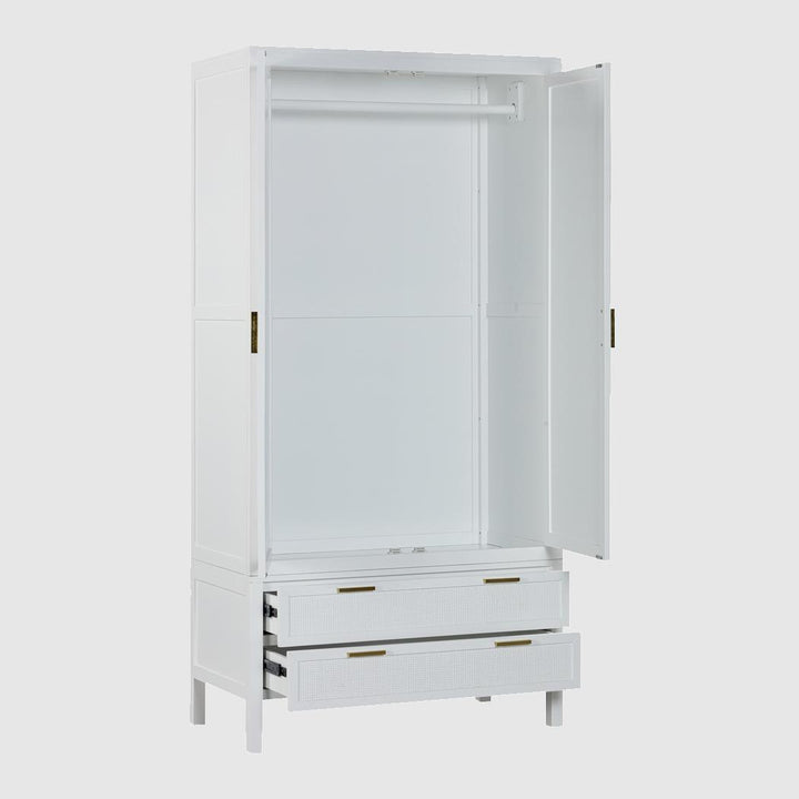 Santorini Wardrobe in White