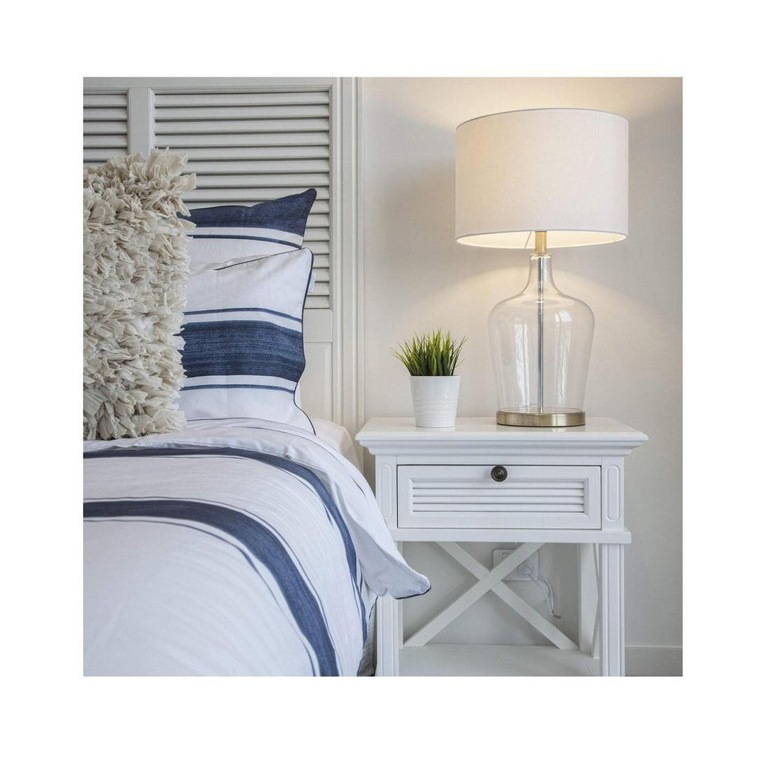 West Beach Hamptons Bedhead W/ Shutters King