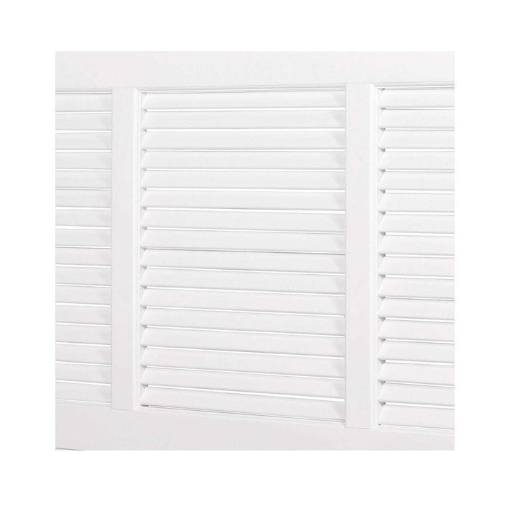 West Beach Hamptons Bedhead W/ Shutters Queen