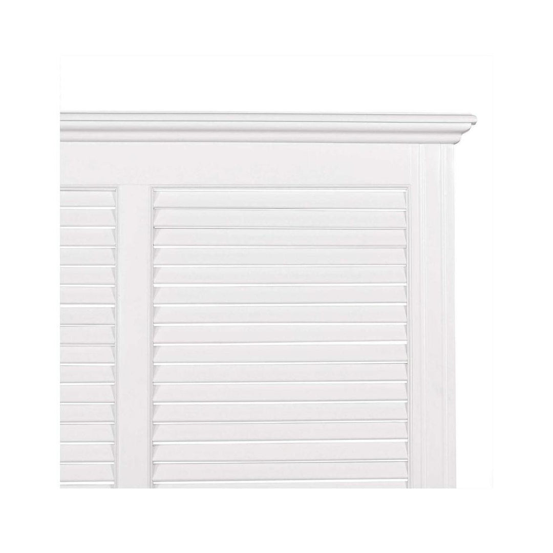 West Beach Hamptons Bedhead W/ Shutters Queen