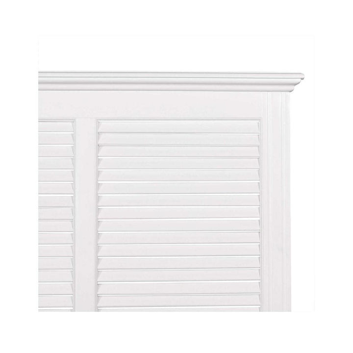 West Beach Hamptons Bedhead W/ Shutters Queen