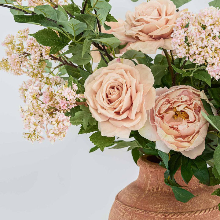 Peony Flower Real Touch Stem Pink Large
