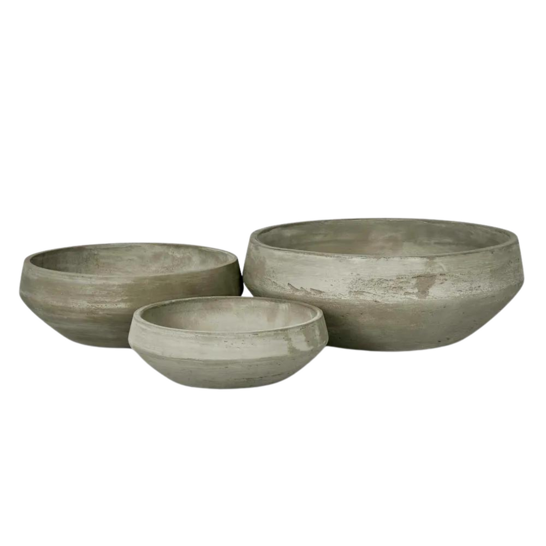 Landis Planter Bowl Set 3 Natural