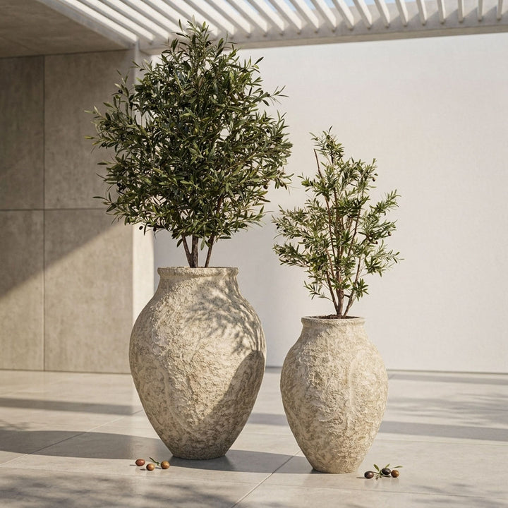 Mylan Planter Medium White