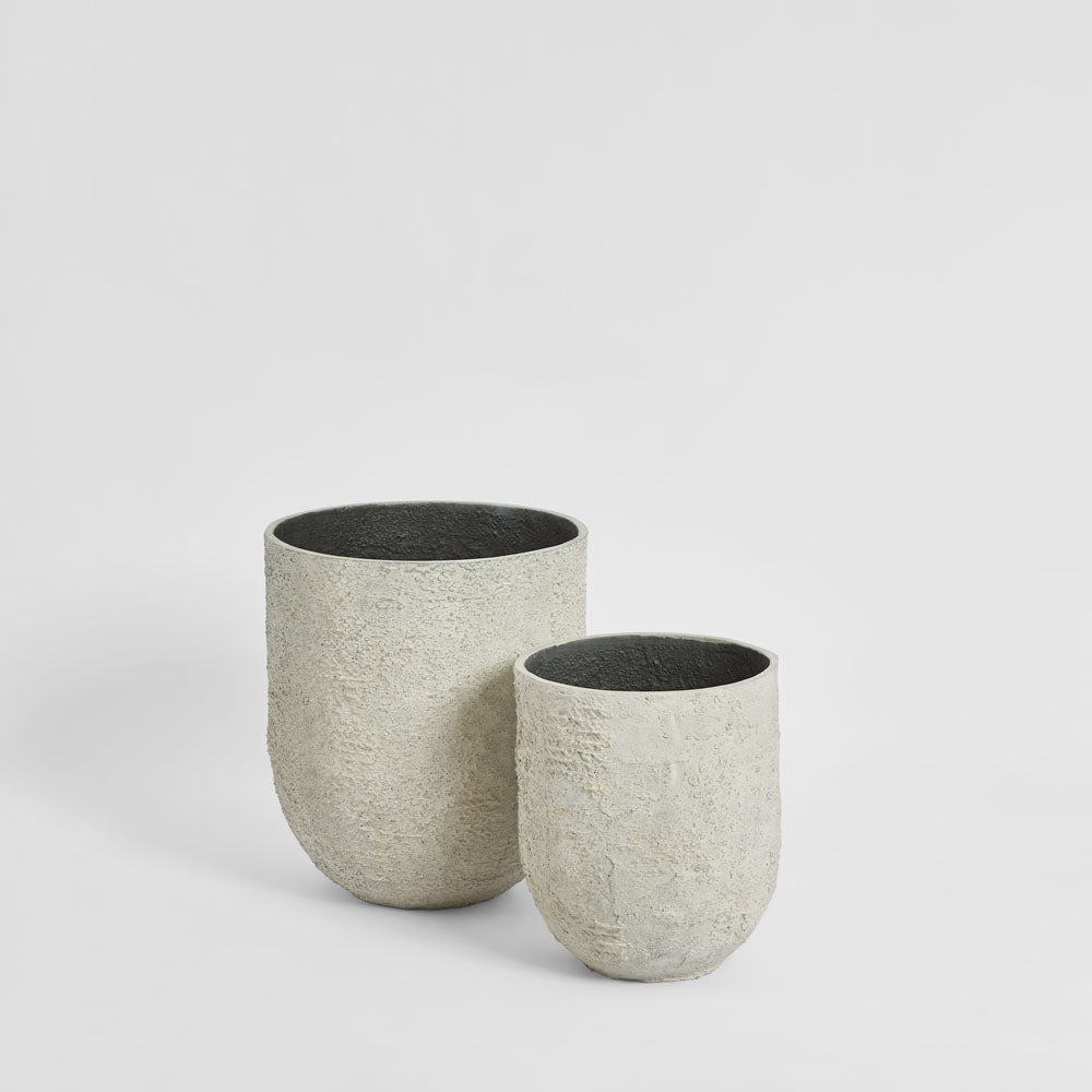 Argo Planter Set of 2 White