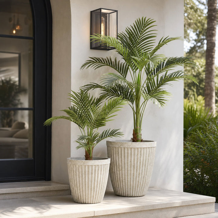 Elwood Set of 2 Planters White