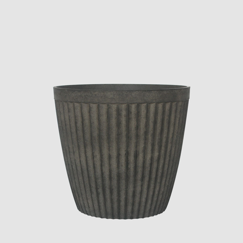 Elwood Set of 2 Planters Black