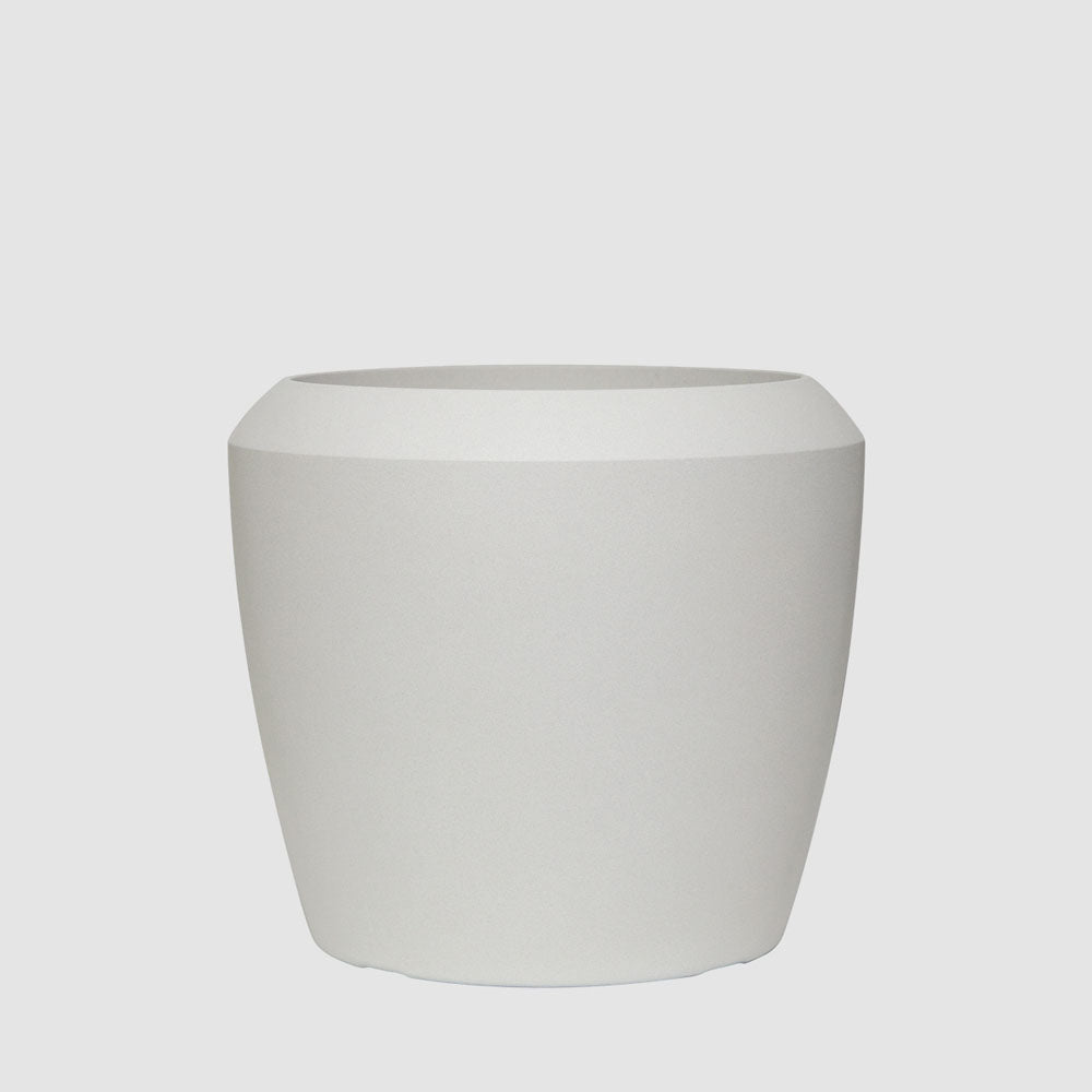 Pebble Set of 2 Planters White