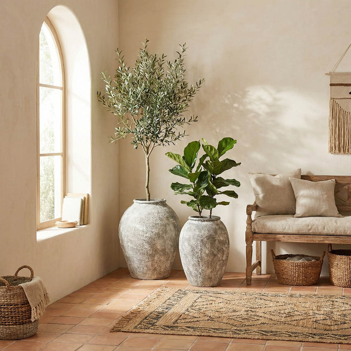 Baxter Planter Small Natural