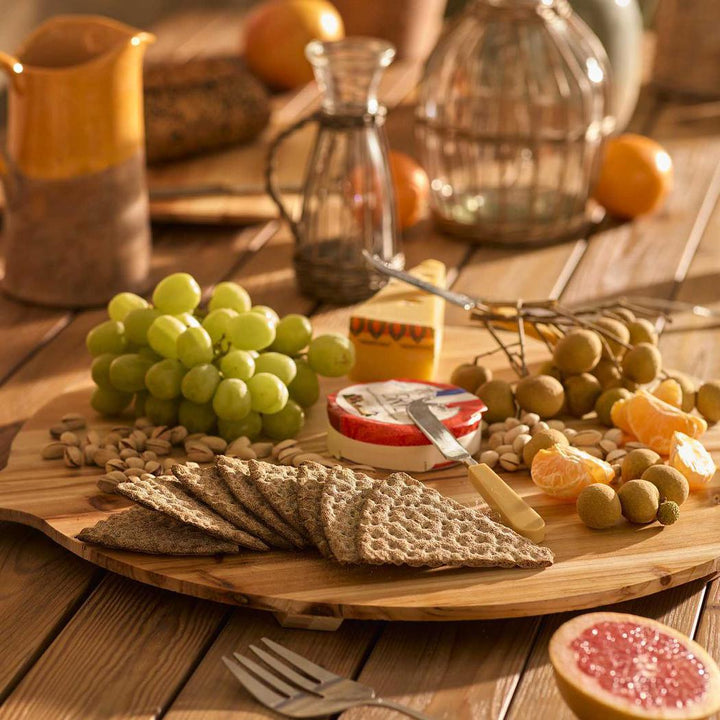 French Cheeseboard Round Natural