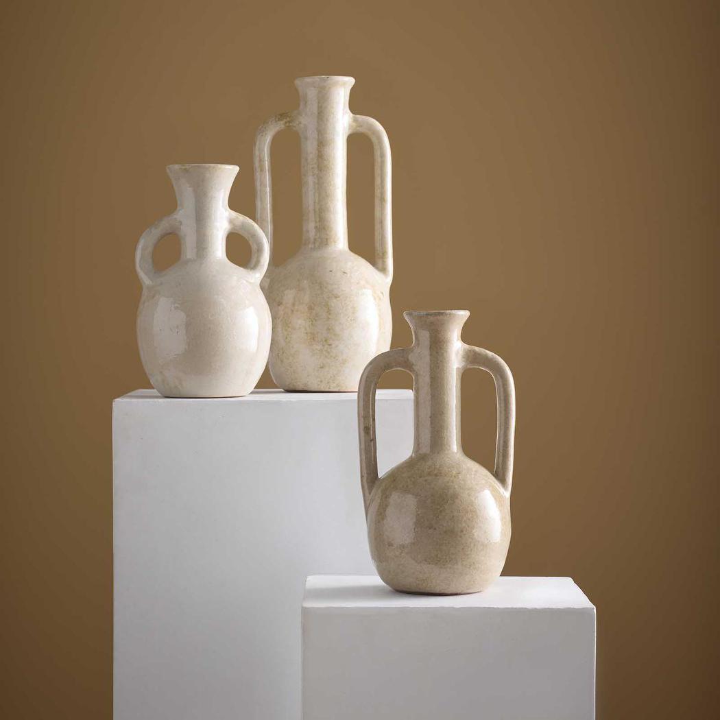 Jolie Vase Medium Rustic Beige