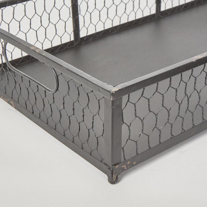 Picardy Wire Trays Set of 2