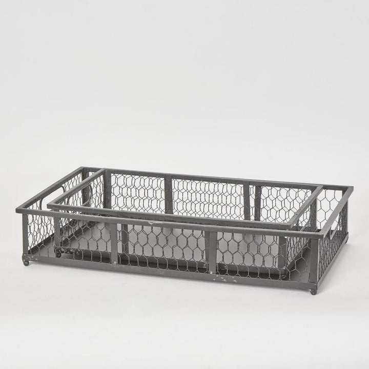 Picardy Wire Trays Set of 2