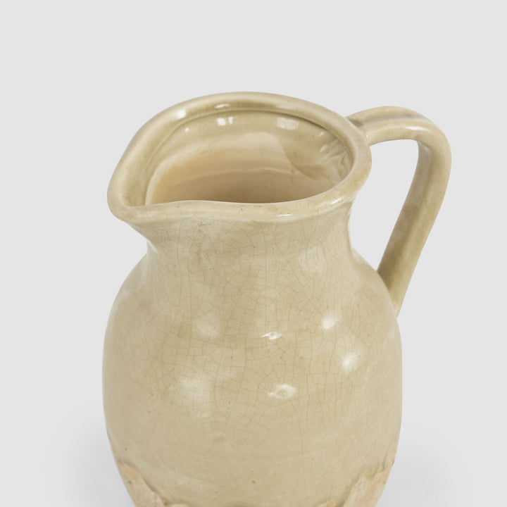 Peillon Half Glazed Jug