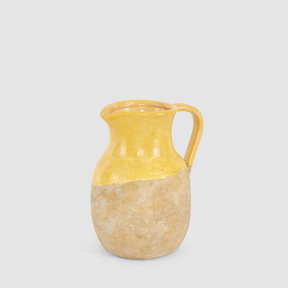 Valencay Half GlazedJug