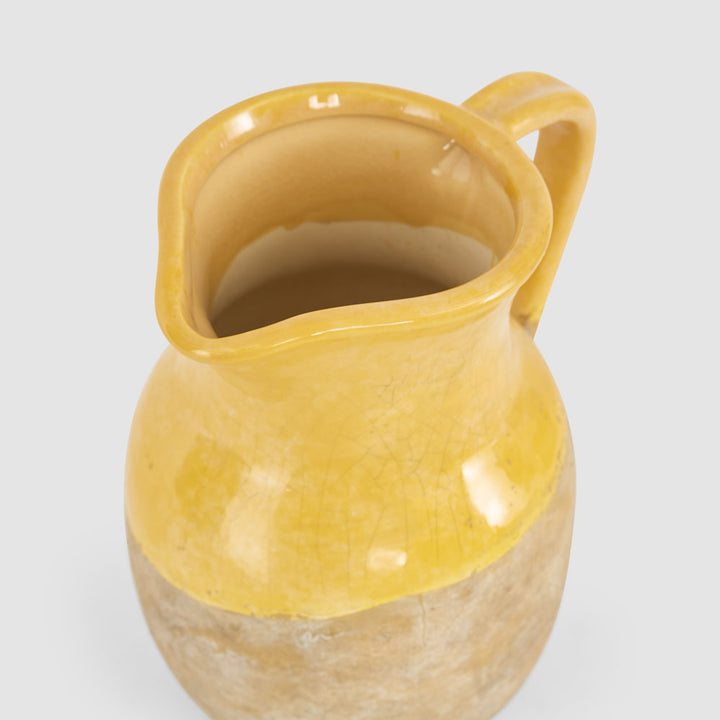 Valencay Half GlazedJug