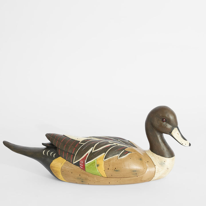 Willow Duck Sculpture Multi