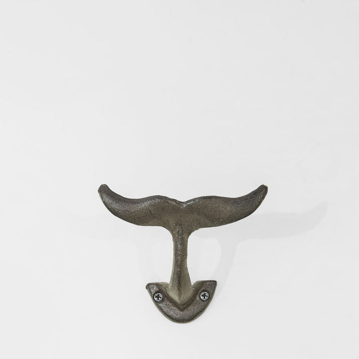 Whale Tail Cast Iron Wall Hook