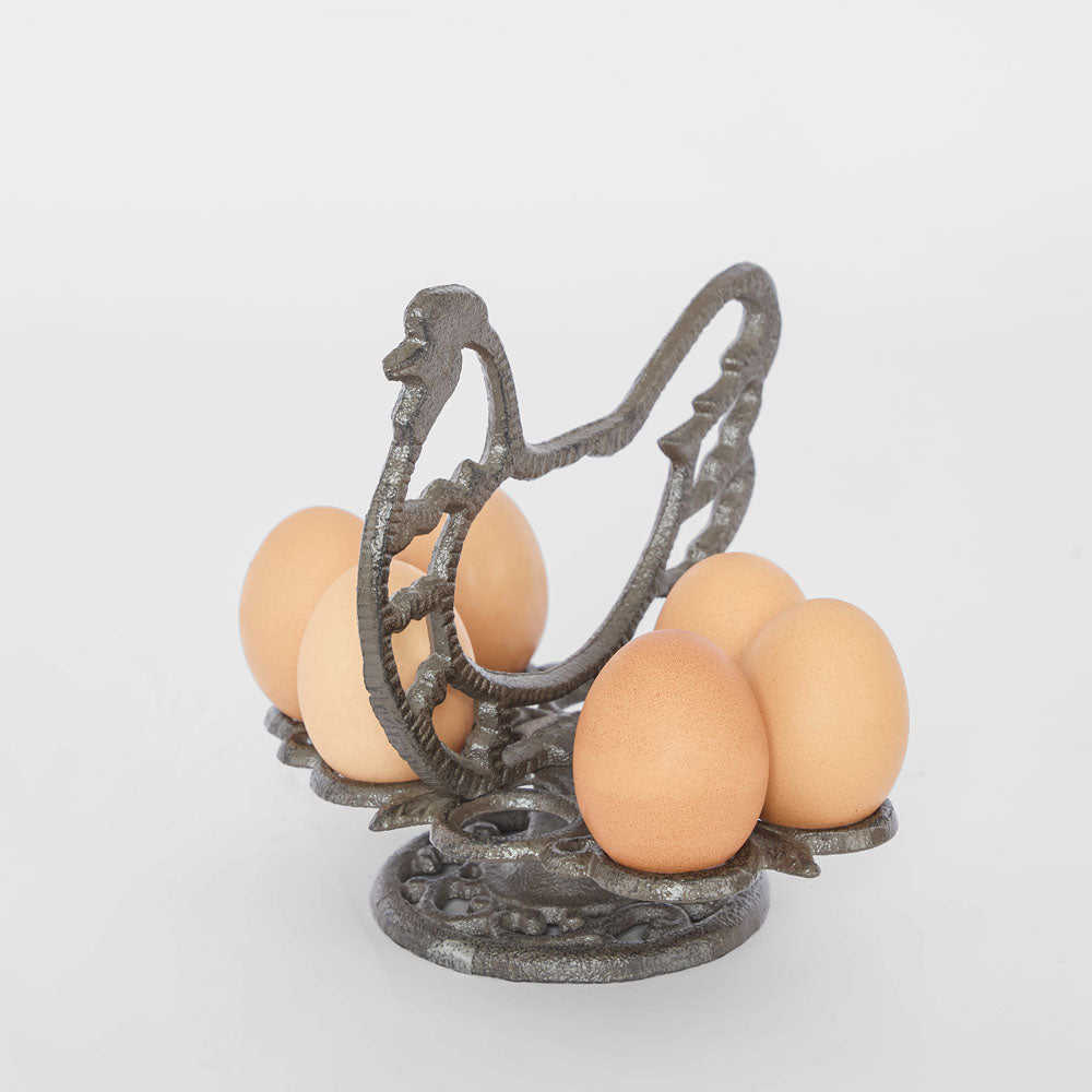 Country Chook Cast Iron Egg Holder
