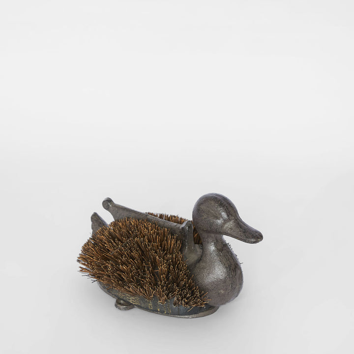 Willow Duck Cast Iron Boot Brush