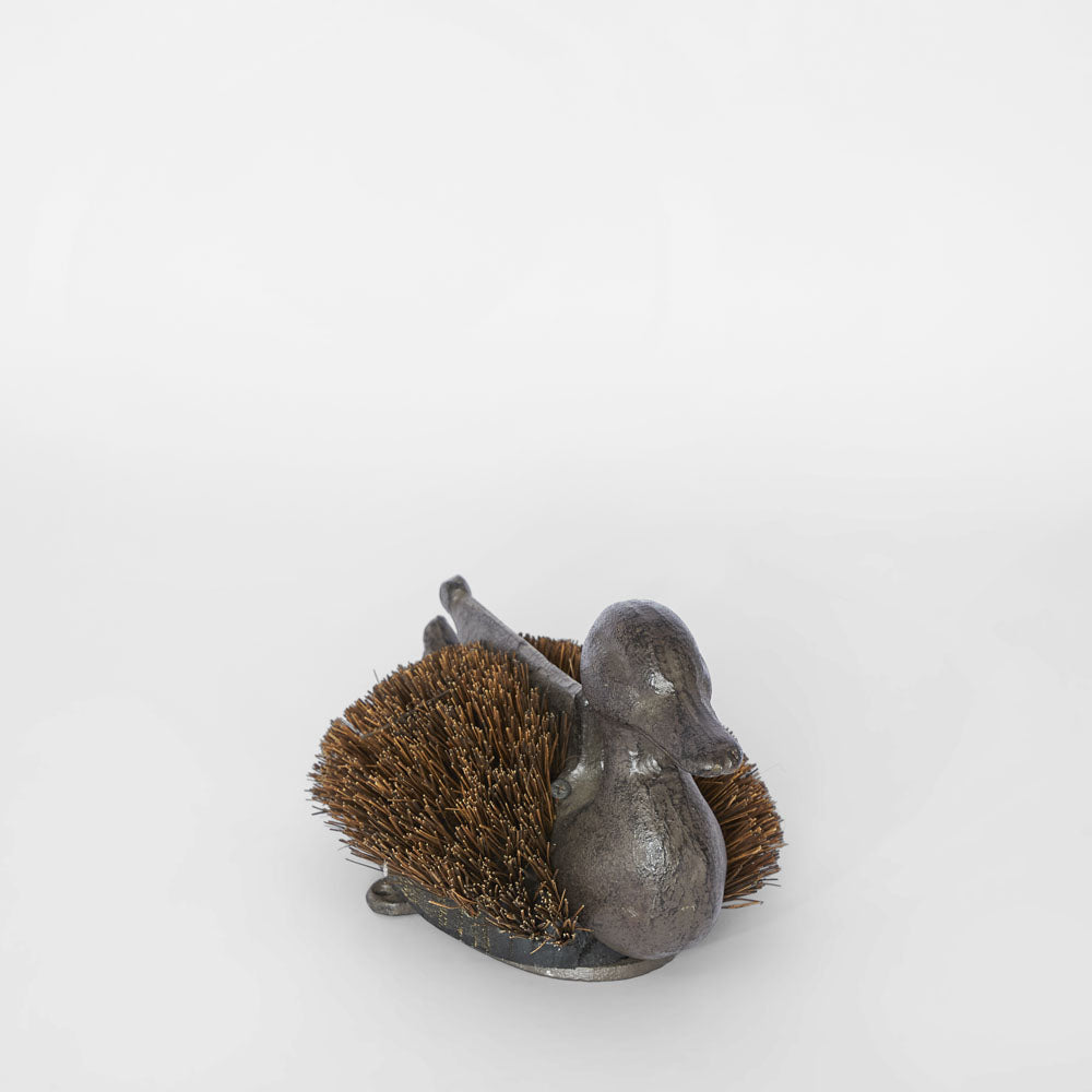 Willow Duck Cast Iron Boot Brush