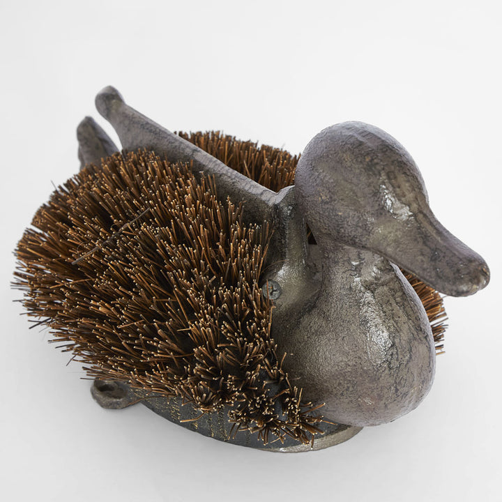 Willow Duck Cast Iron Boot Brush