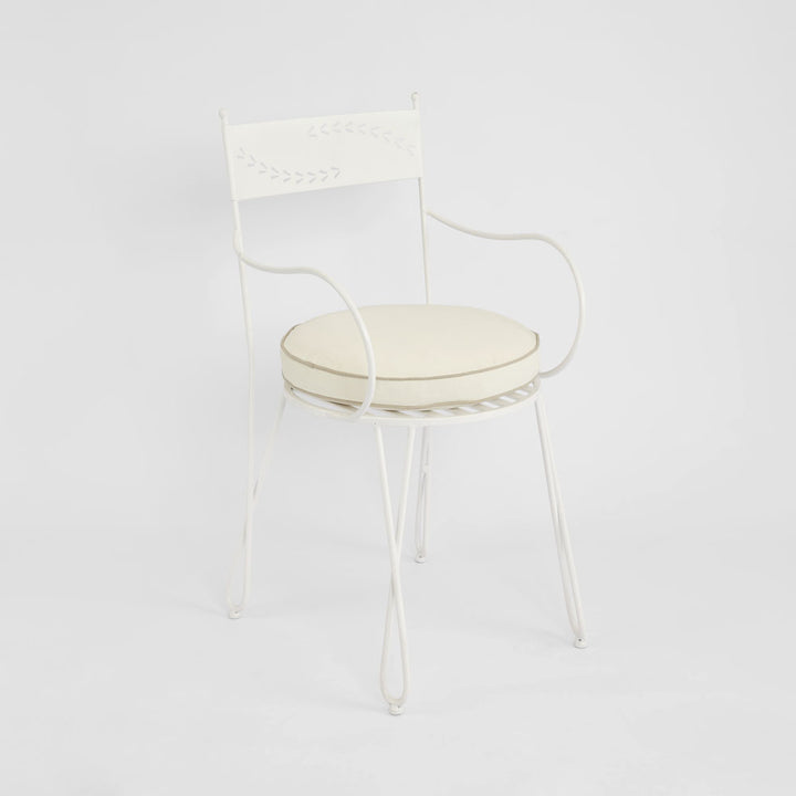 Laurel Bistro Chair Outdoor White