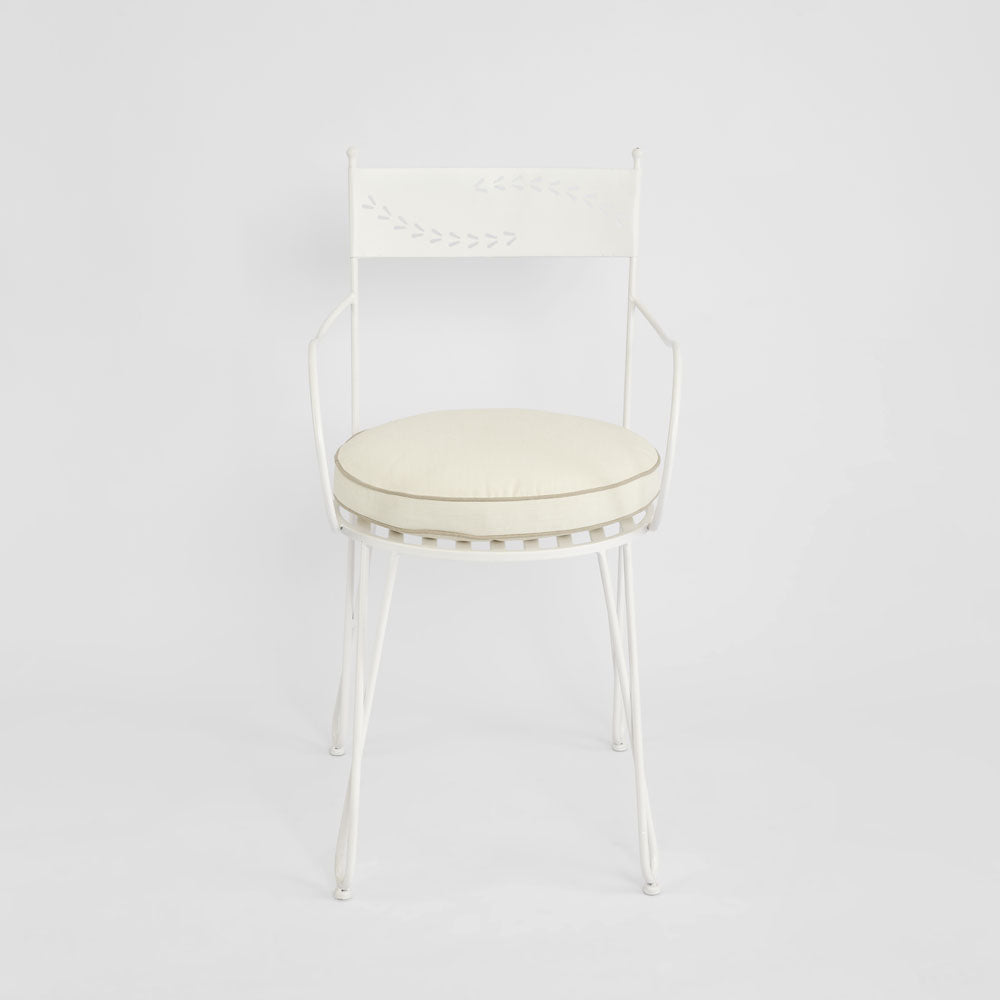 Laurel Bistro Chair Outdoor White